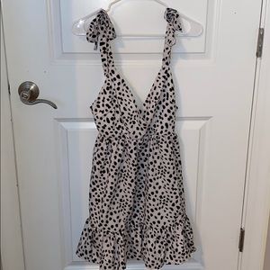 Black and white tie dress BRAND NEW